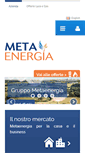 Mobile Screenshot of metaenergia.it